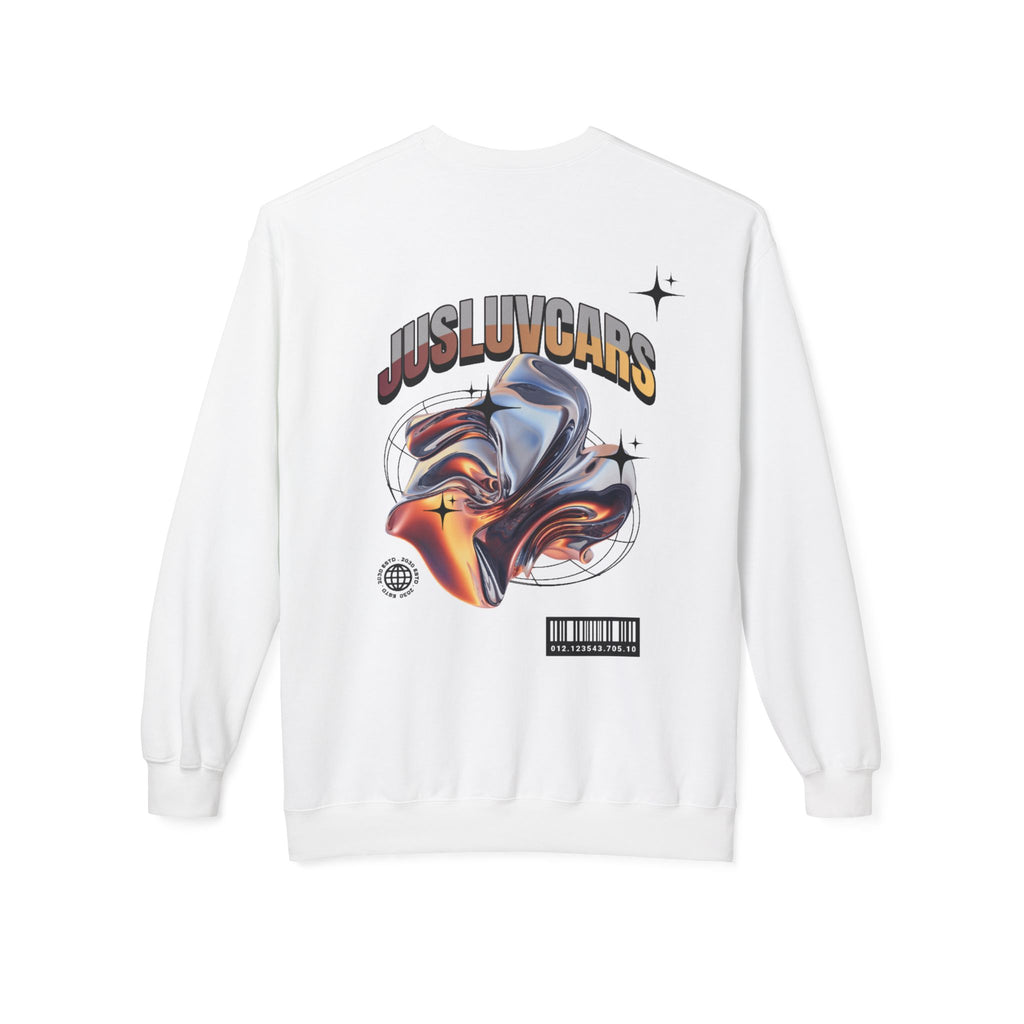 JUSLUVCARS Graphic Crewneck