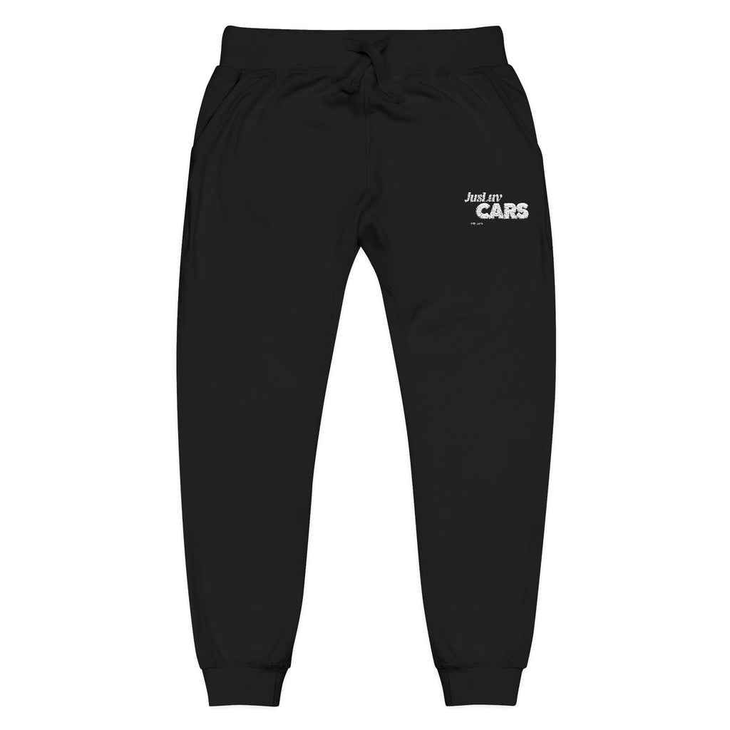 JusLuvCars Essential Sweatpants - Black
