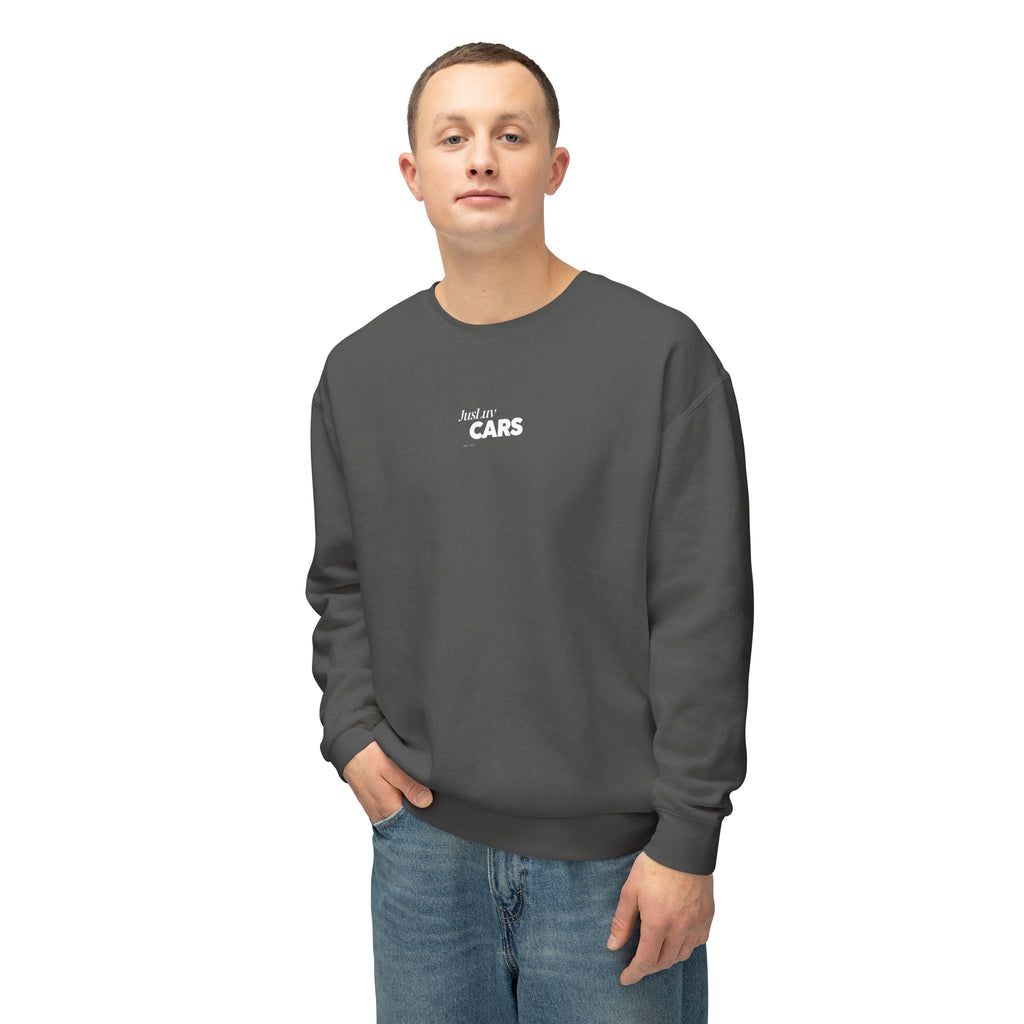 JusLuvCars Essential Crewneck